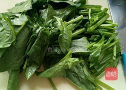 菠菜丸子汤的做法图解2