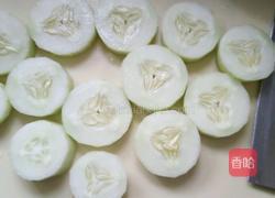 黄瓜酿肉的做法图解2