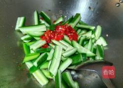 黄瓜炒肉的做法图解4