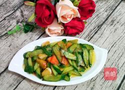 素炒黄瓜的做法图解4