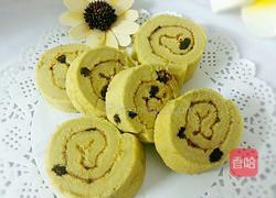 蔓越莓抹茶蛋糕卷的做法图解23