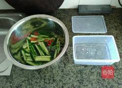 凉拌青瓜条的做法图解6