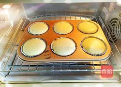 抹茶小蛋糕的做法图解9