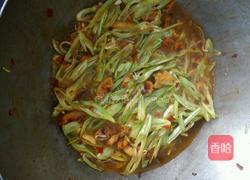 杂炒苦子金豆茄子的做法图解5
