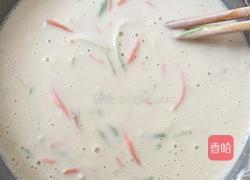 西葫芦胡萝卜丝鸡蛋饼的做法图解6