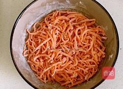 粉蒸胡萝卜的做法图解4