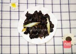 葱爆木耳的做法图解6