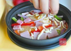 mini饺子皮芝士披萨的做法图解4