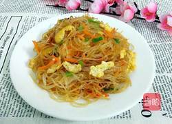 胡萝卜鸡蛋炒米粉的做法图解12