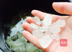 银耳水果玫瑰羹的做法图解4