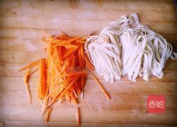 酸辣凉拌三丝的做法图解3