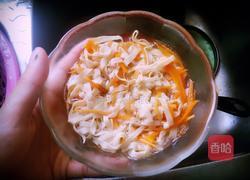 酸辣凉拌三丝的做法图解5