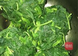 苋菜猪肉包子的做法图解2