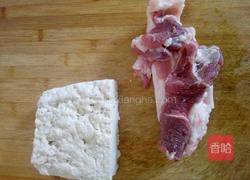 猪肉豆腐丸的做法图解1