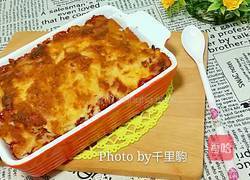 芝士焗猪排饭的做法图解11