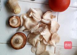 双菇西红柿烩豆腐的做法图解1