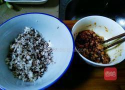 香菇肉酿辣椒的做法图解3