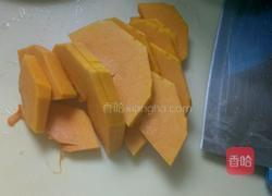 蒜蓉蒸南瓜的做法图解2