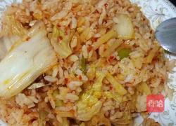 泡菜炒饭的做法图解6