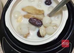 桂圆牛奶炖鱼胶的做法图解3