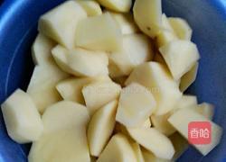 土豆焖鸭的做法图解2