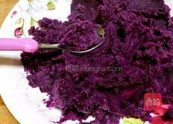 水晶紫薯糕的做法图解5