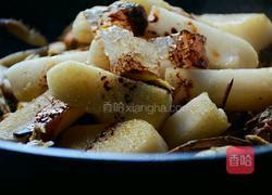 河蟹炒年糕的做法图解8