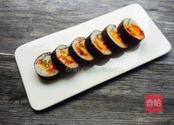 辣酱肉松寿司的做法图解7