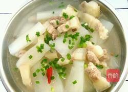 白萝卜炖五花肉的做法图解11