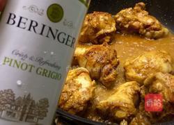 椰汁咖喱鸡块的做法图解4