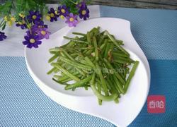  清炒番薯叶茎的做法图解8