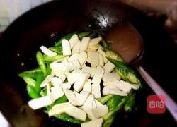 青辣椒炒白干的做法图解4