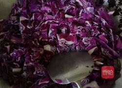 清炒紫甘蓝的做法图解4