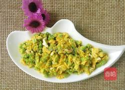 苦瓜炒蛋的做法图解7