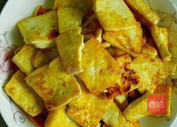 香煎豆腐的做法图解2