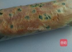 卡仕达酱肉松面包卷的做法图解12