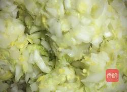 白菜猪肉饺的做法图解3
