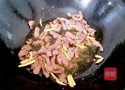 醋溜尖椒牛肉的做法图解5