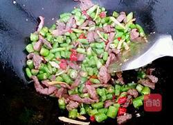 醋溜尖椒牛肉的做法图解7