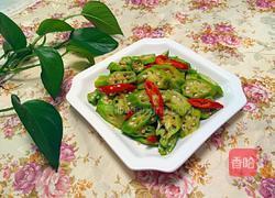 辣炒秋葵的做法图解8