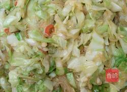 卷心菜炒粉丝的做法图解8