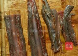 泡姜鳝丝的做法图解3