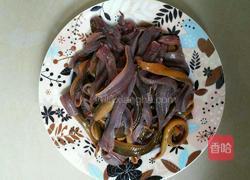 泡姜鳝丝的做法图解4