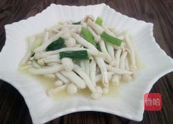 海鲜菇炒蒜的做法图解8