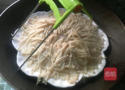 蒜香金针菇蒸粉丝的做法图解8