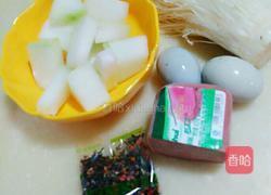 皮蛋冬瓜汤的做法图解1