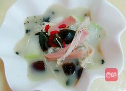 皮蛋冬瓜汤的做法图解4