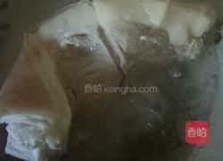 肉片炒花菜的做法图解2