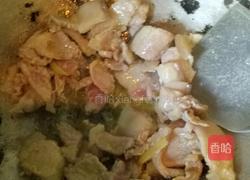 肉片炒花菜的做法图解8