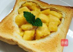 芒果爱心吐司的做法图解7